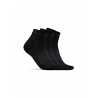 Ponožky Craft Core Dry Mid 3-pack černá